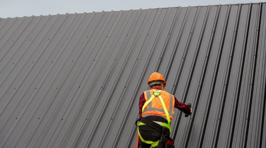 Professional metal roof installation services in Swatara, MN